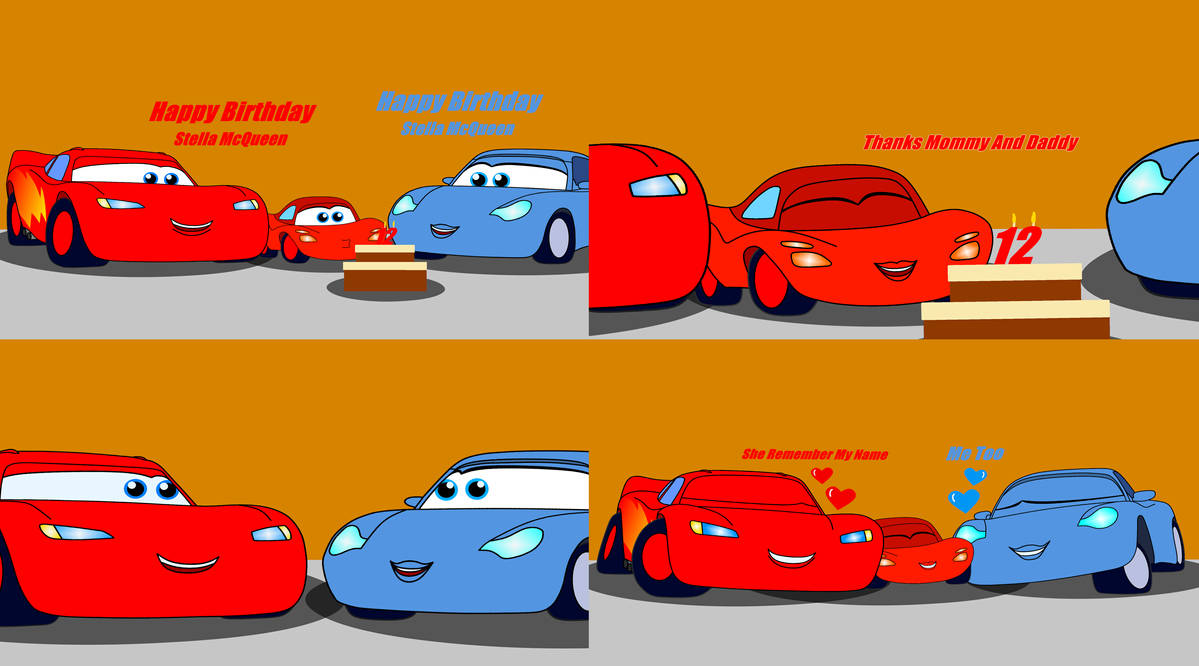 666 Cars Deviantart Happy Birthday Stella McQueen, Friends Cars by alexandrredir on DeviantArt