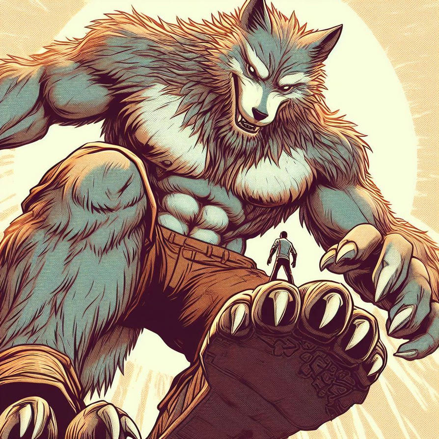 Tuff Ride Character Hitching a ride by MadWolfe on DeviantArt