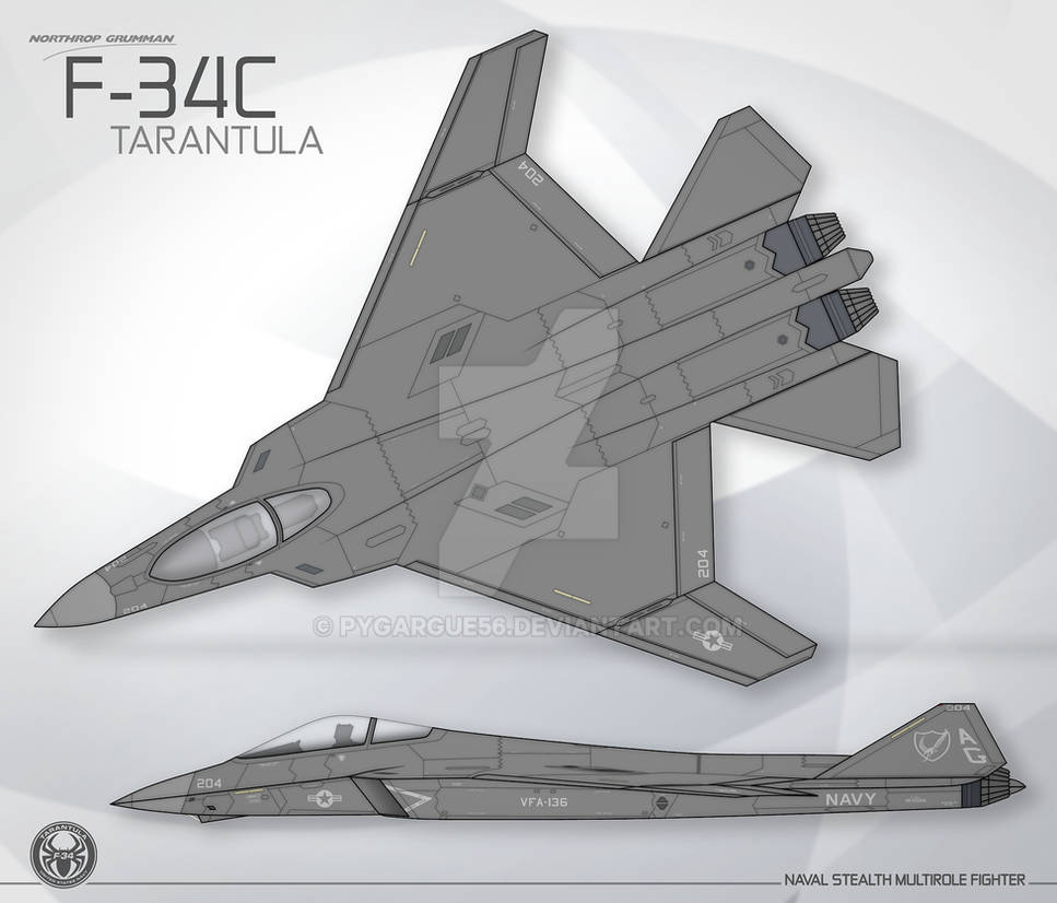 F-34C Tarantula - Presentation Board by Pygargue56 on DeviantArt