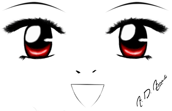 Pretty mines the red one  Anime eye drawing, Eye drawing, Eye art