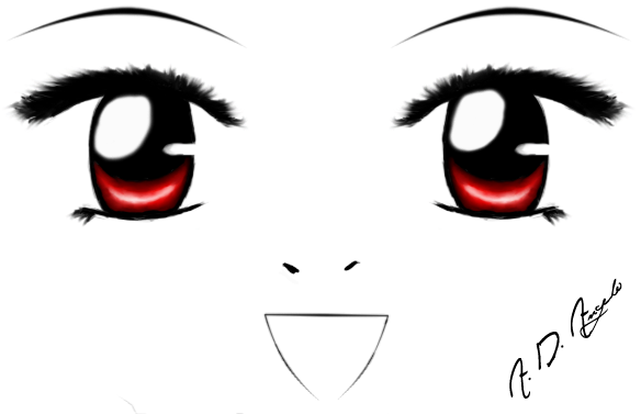 Anime Eyes Close Up by rediceRyan2 on deviantART