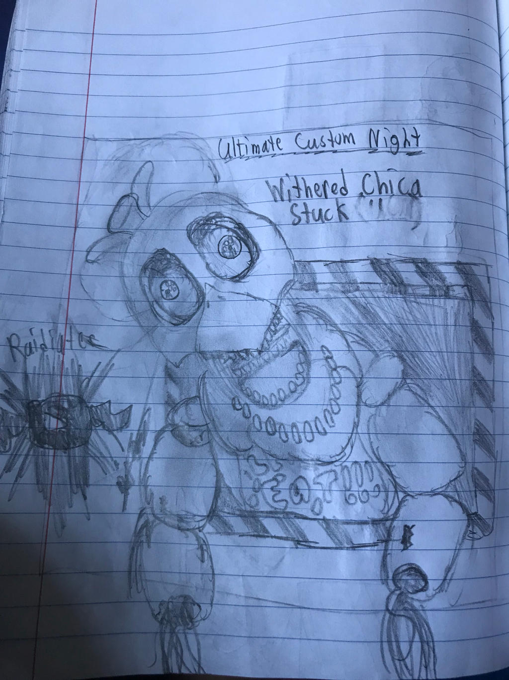 Steam Community :: Screenshot :: Withered Chica Stuck in the Vent In UCN