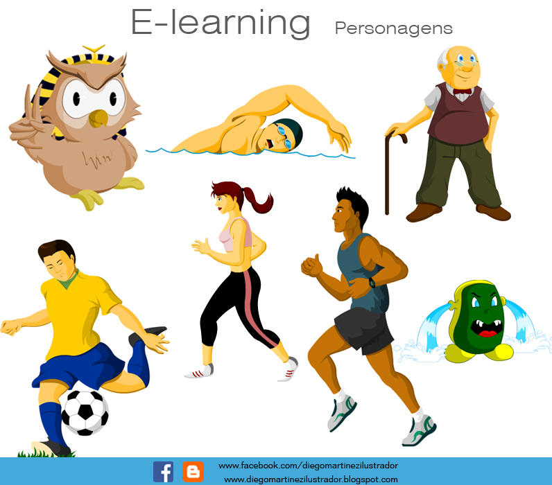 Leanactivity Characters E-learning Personagens by diegomartinez on DeviantArt