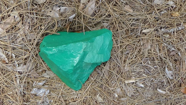 A Blue-Green Rock!