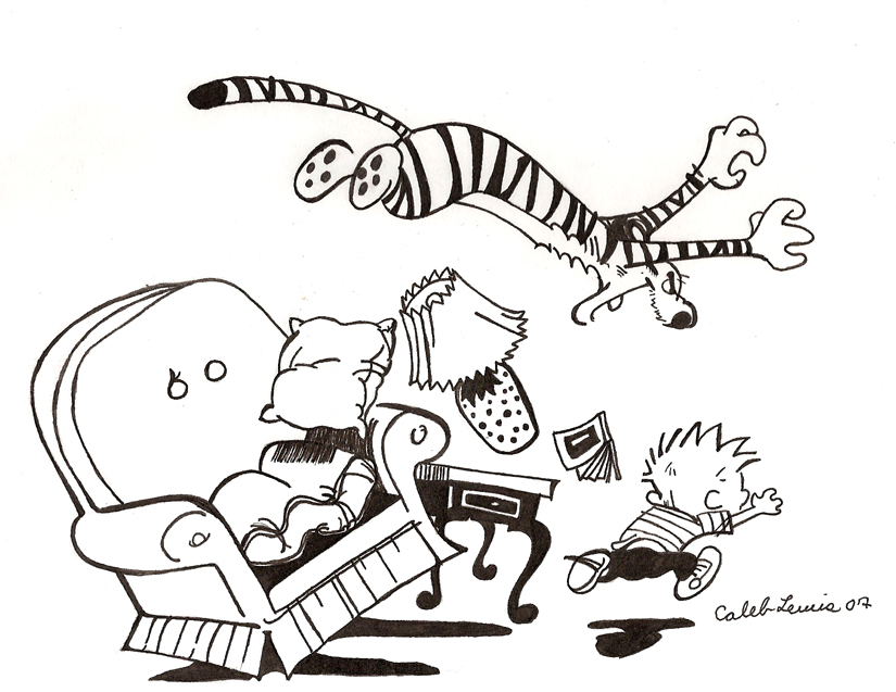 Calvin And Hobbes By Caleblewis On Deviantart