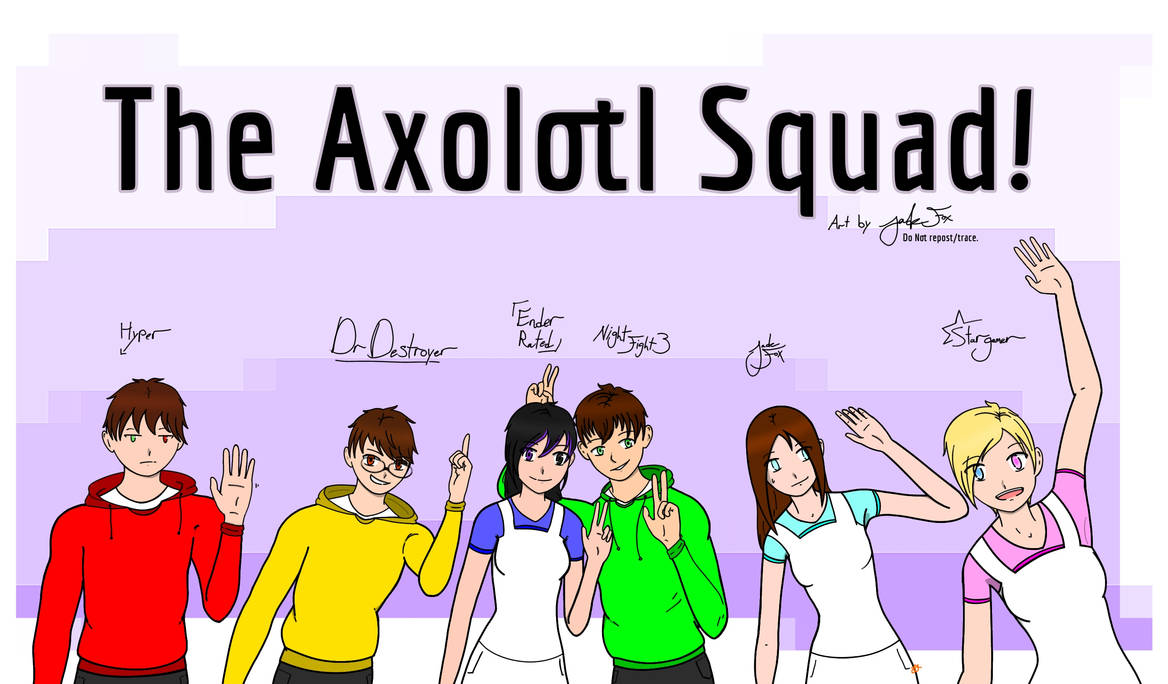 Axolotl Squad in Apeirophobia (Roblox) by JadeTheArcticFox on DeviantArt
