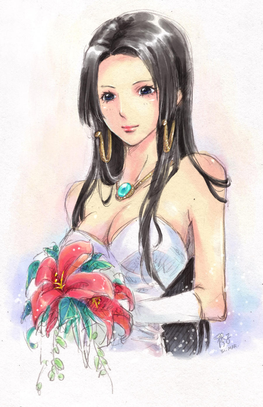 Boa Hancock's bride ver.