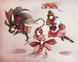 Action Pose Doodle_Ozai's Angel