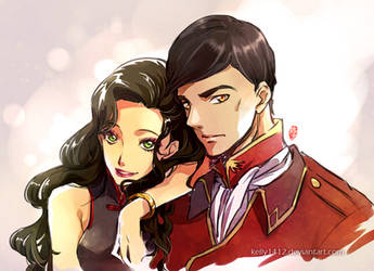 Iroh x Asami by kelly1412