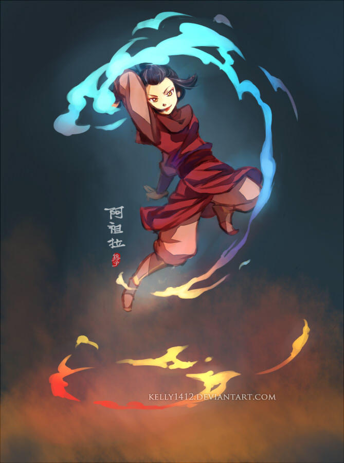 Fire Prodigy _ Azula by kelly1412 on DeviantArt