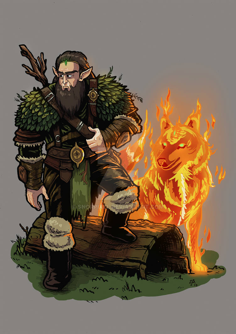 Druid DND Design by SnorPixel on DeviantArt