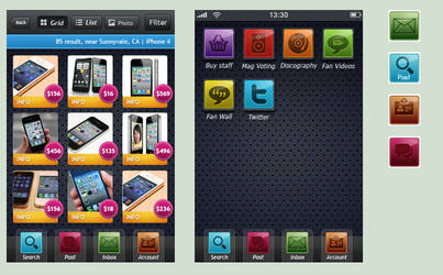 iPhone icon Theme by radzad