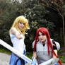 Lucy and Erza Cosplay 1