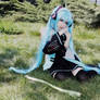 Hatsune Miku Cosplay: Daydreaming