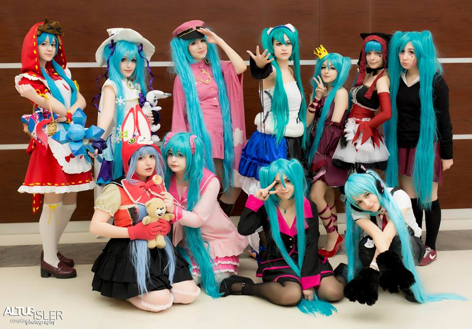 Our cute Miku group!