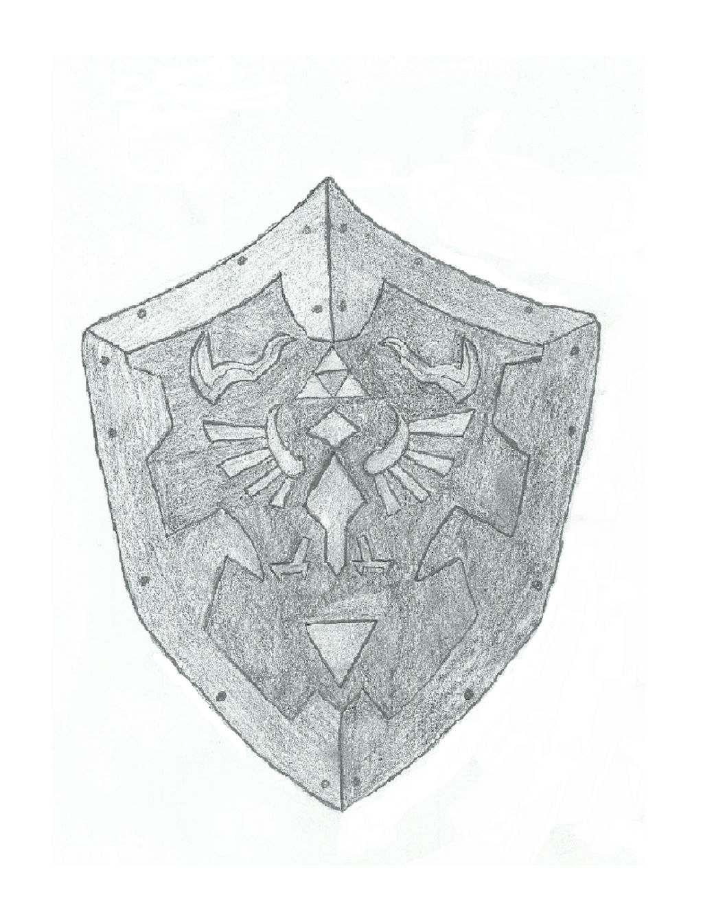 Hylian Shield By B Bubble Bop On DeviantArt