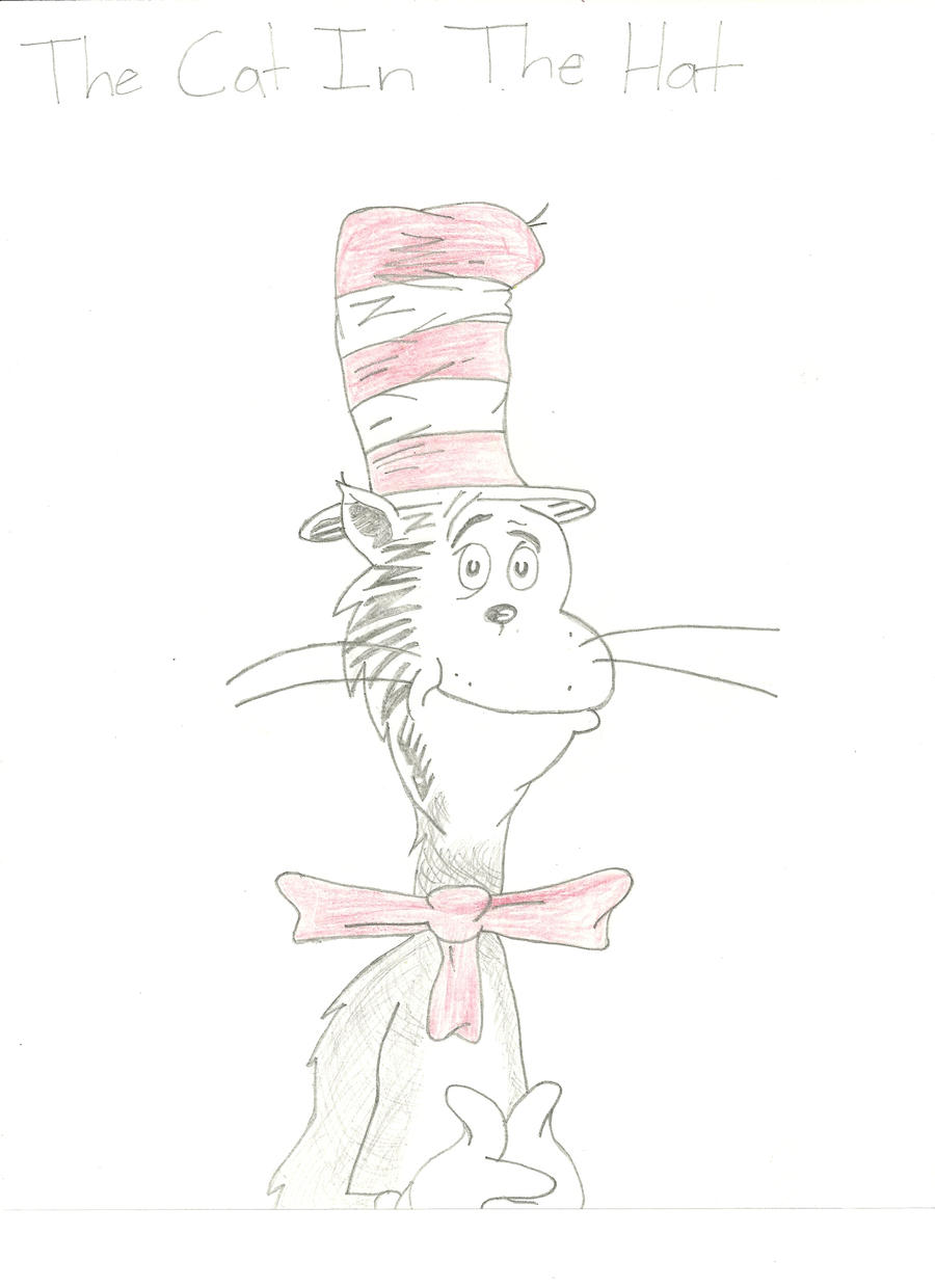 The Cat In The Hat drawing
