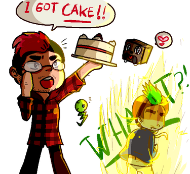 'I GOT CAKE!!'