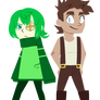 Sam + Tim [another cartoon style--]