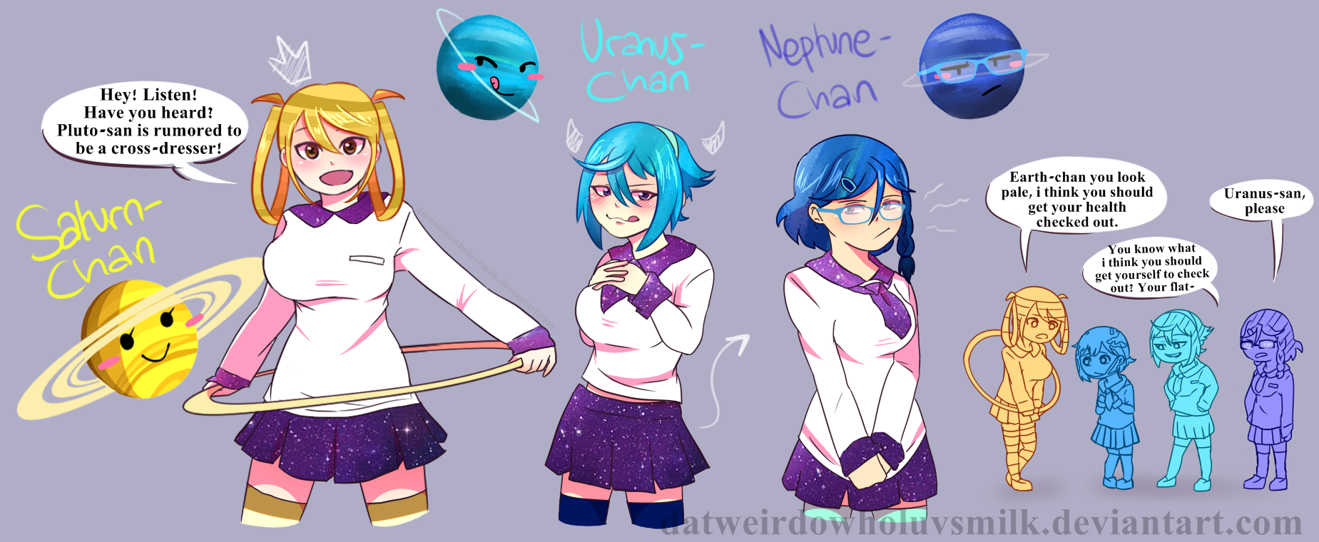 [Solar Sys-Gals] Saturn + Uranus + Neptune