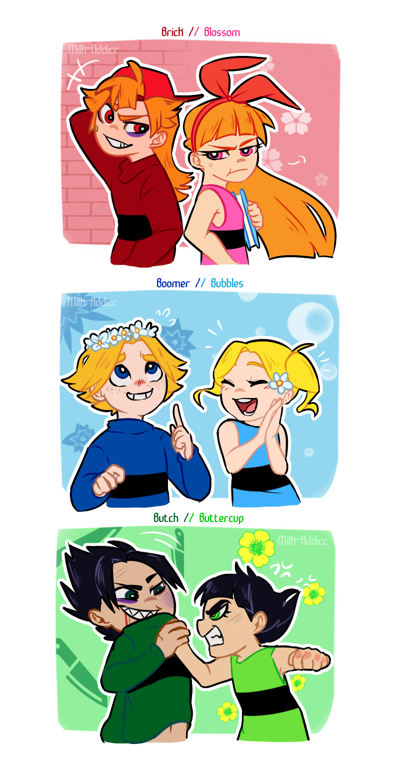 RRB // PPG by Milk-Addicc on DeviantArt