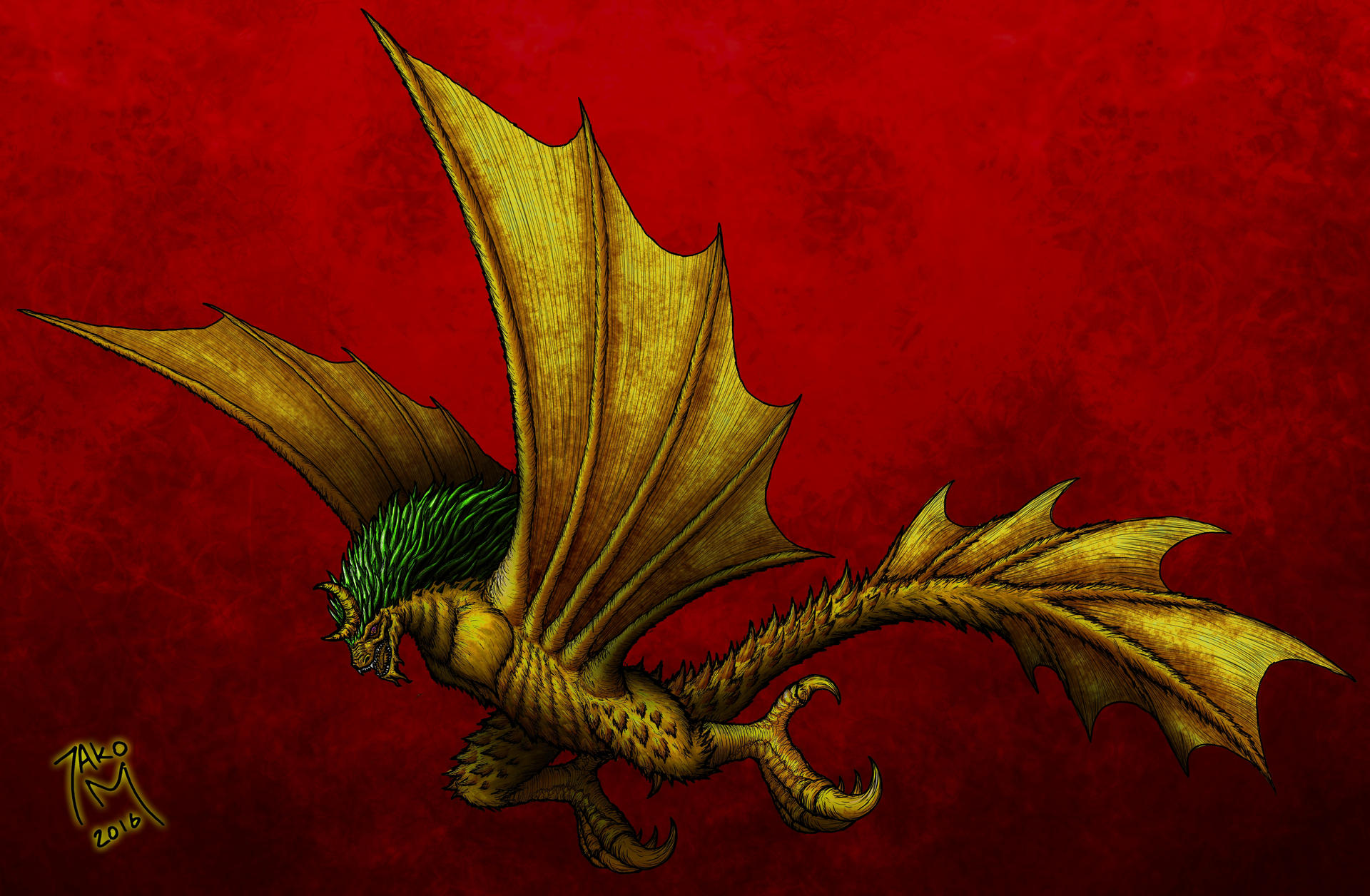 Jyghidorah The Adult Dorat By Jako M On Deviantart Jyghidorah The Adult Dorat By Jako M On Deviantart