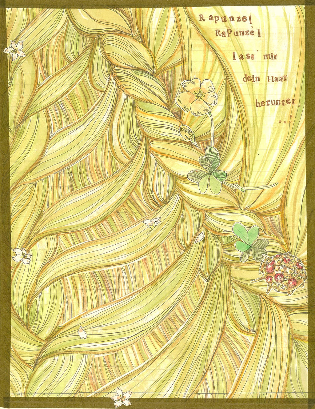 Rapunzel's Ladder by coconutyasue on DeviantArt