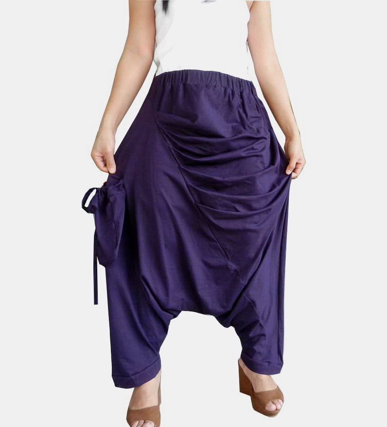 Harem Pleated Pants