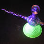 Carb cap dabber under blacklight