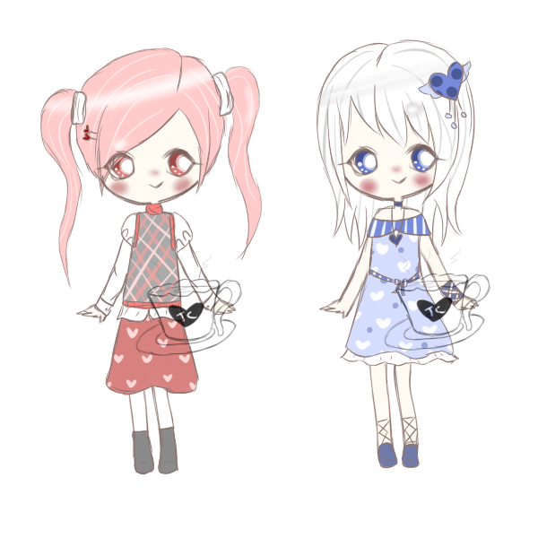 Pink and Blue Adopts //CLOSED//