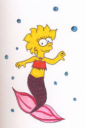 Lisa the mermaid