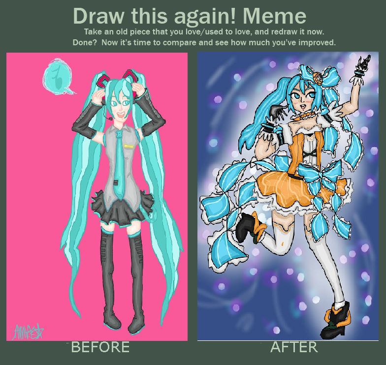 Draw This Again: Miku!