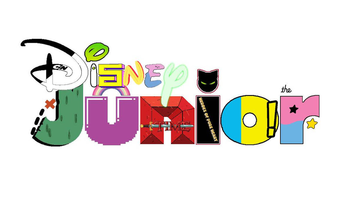 Disney Junior bumper cartoon network logo by kevinfelix123 on DeviantArt
