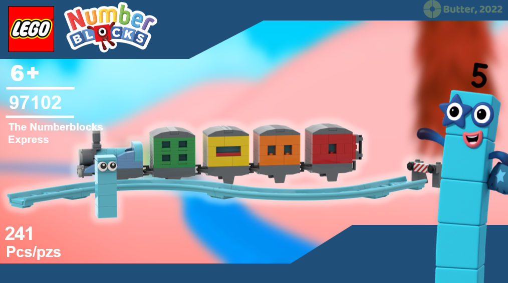 Number Blocks Express Train Numberblocks All Aboard The Numberblocks Express Learning Resources
