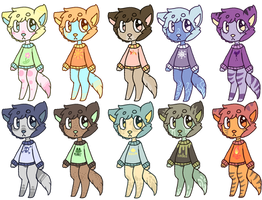 SO MANY anthros (Closed)