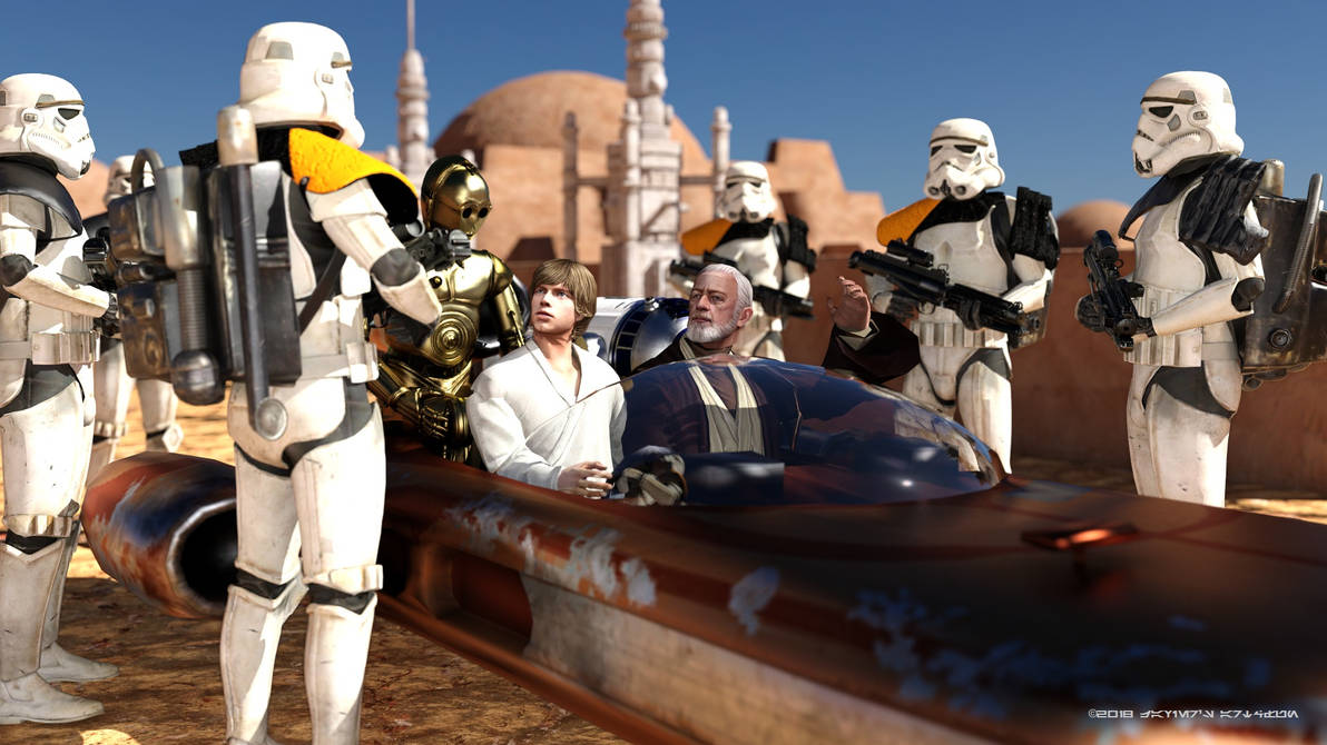 These aren't the droids you're looking for by DigitalArt4Fun on DeviantArt