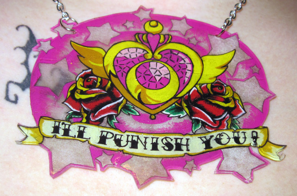 Sailormoon Tattoo Necklace