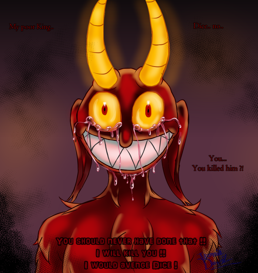Devil Rage Art The Devil annihilated by rage and sadness by IroniaDevil on DeviantArt