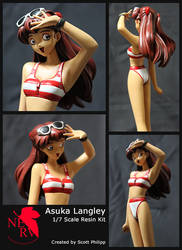 Asuka Langley Soryu Swimsuit Resin Kit