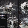 US Navy A-6 Intruder Model