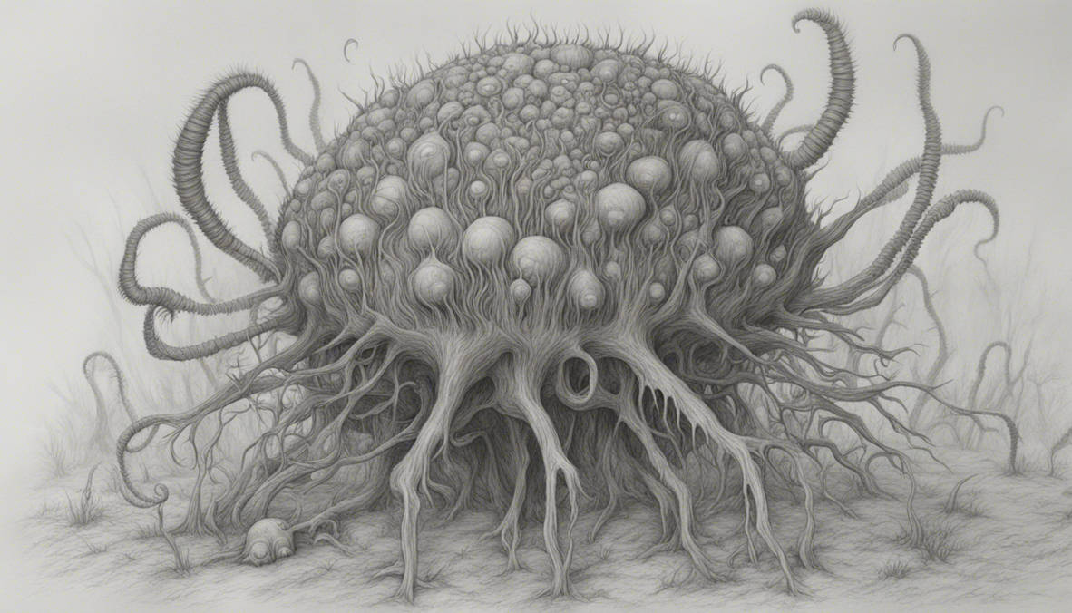 Horror Spore (pencil Draw)