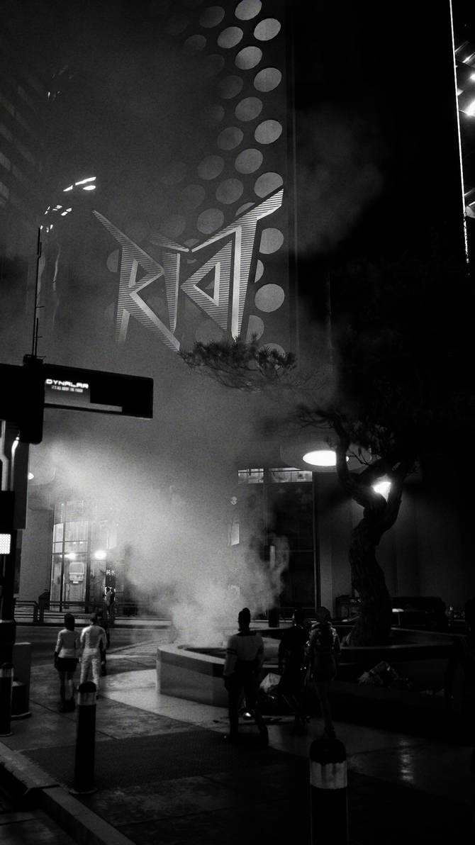 Cyberpunk 2077 - Riot by b1uesage on DeviantArt