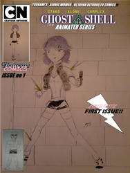 motoko kusanagi ACTION toonami comics version
