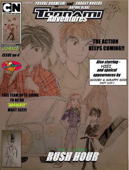 shaggy and yusuke TOONAMI COMICS version