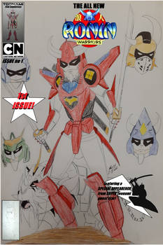 Ronin warrirors TOONAMI COMICS version