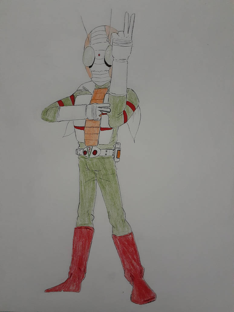 Kamen rider v3 masked rider version 3 V3 by angrysmurf on DeviantArt