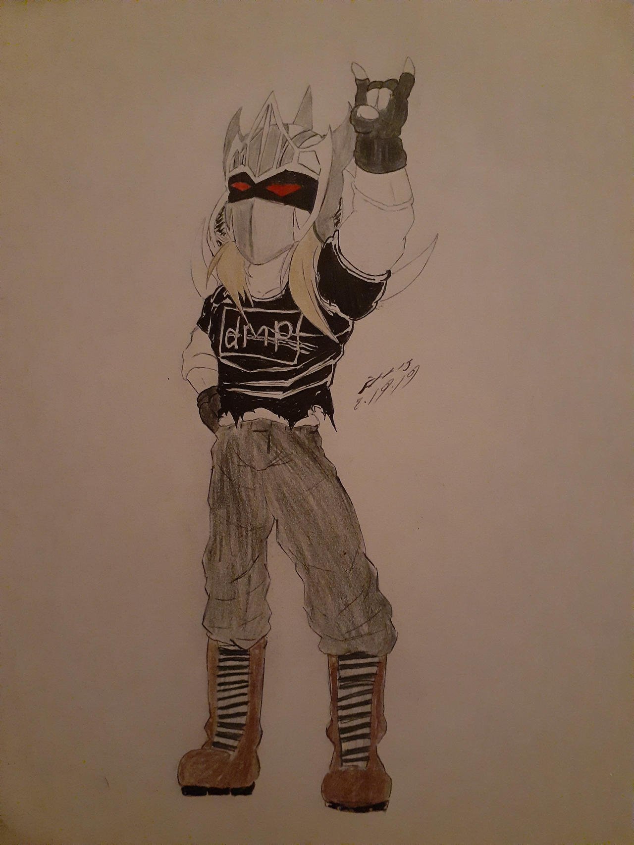 Kevin Mask Kevin mask CHAOTIC KNIGHT by angrysmurf on DeviantArt