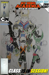 Academia heroes TOONAMI COMICS version