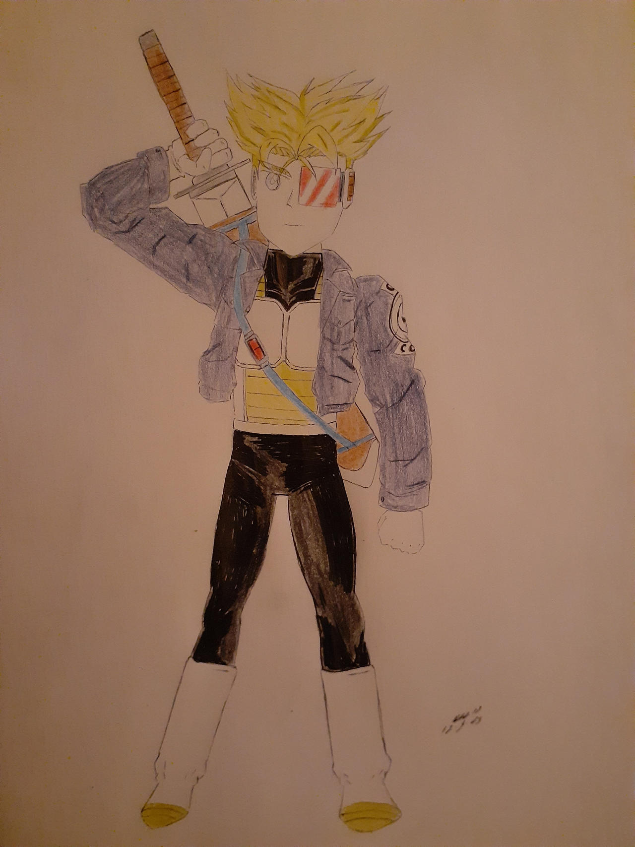 Future trunks by angrysmurf on DeviantArt