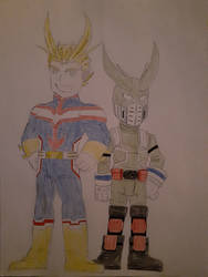 All might and deku DYNAMIC DUO
